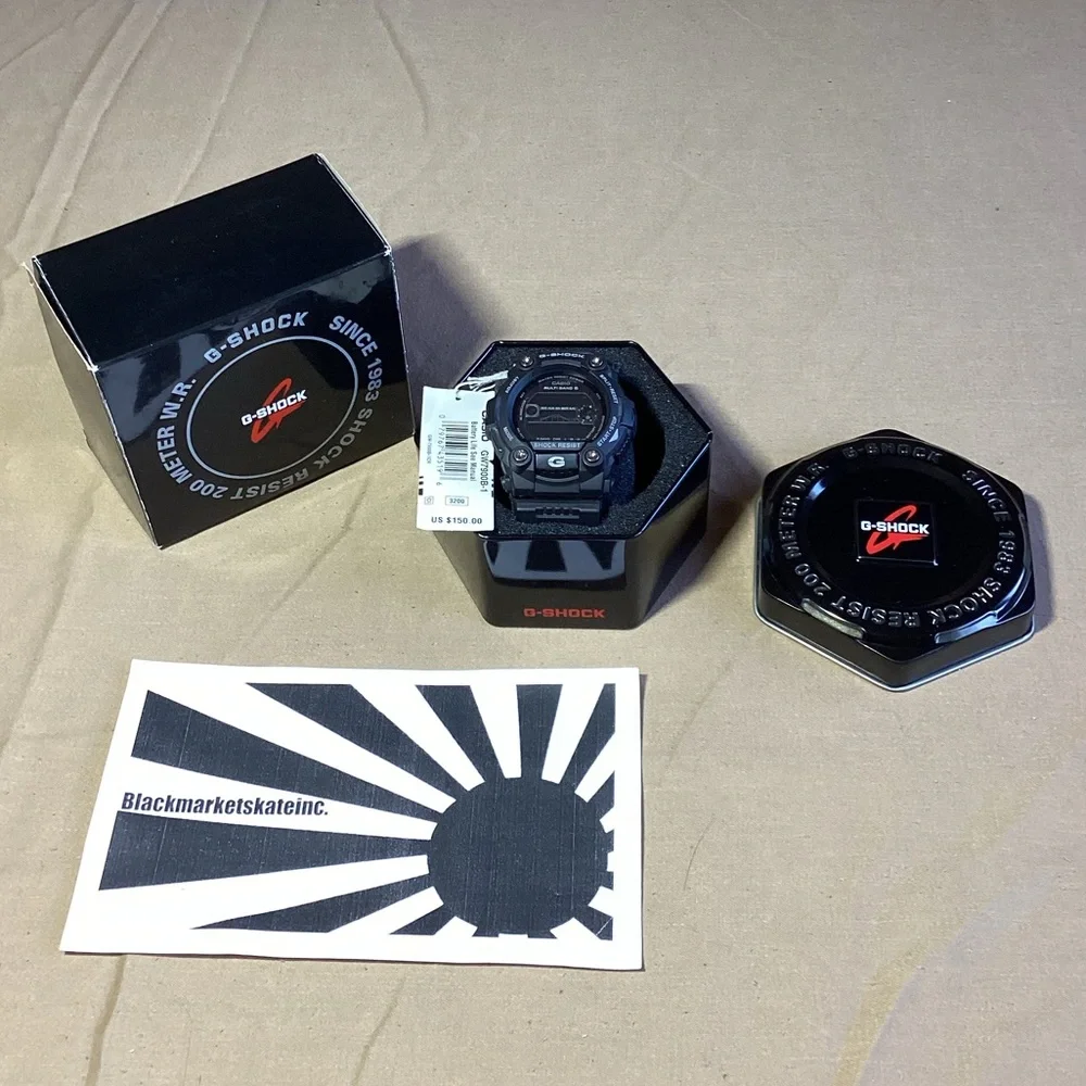 Casio G-Shock Classic Solar Powered Atomic Timekeeping Watch GW7900B-1CR 3200